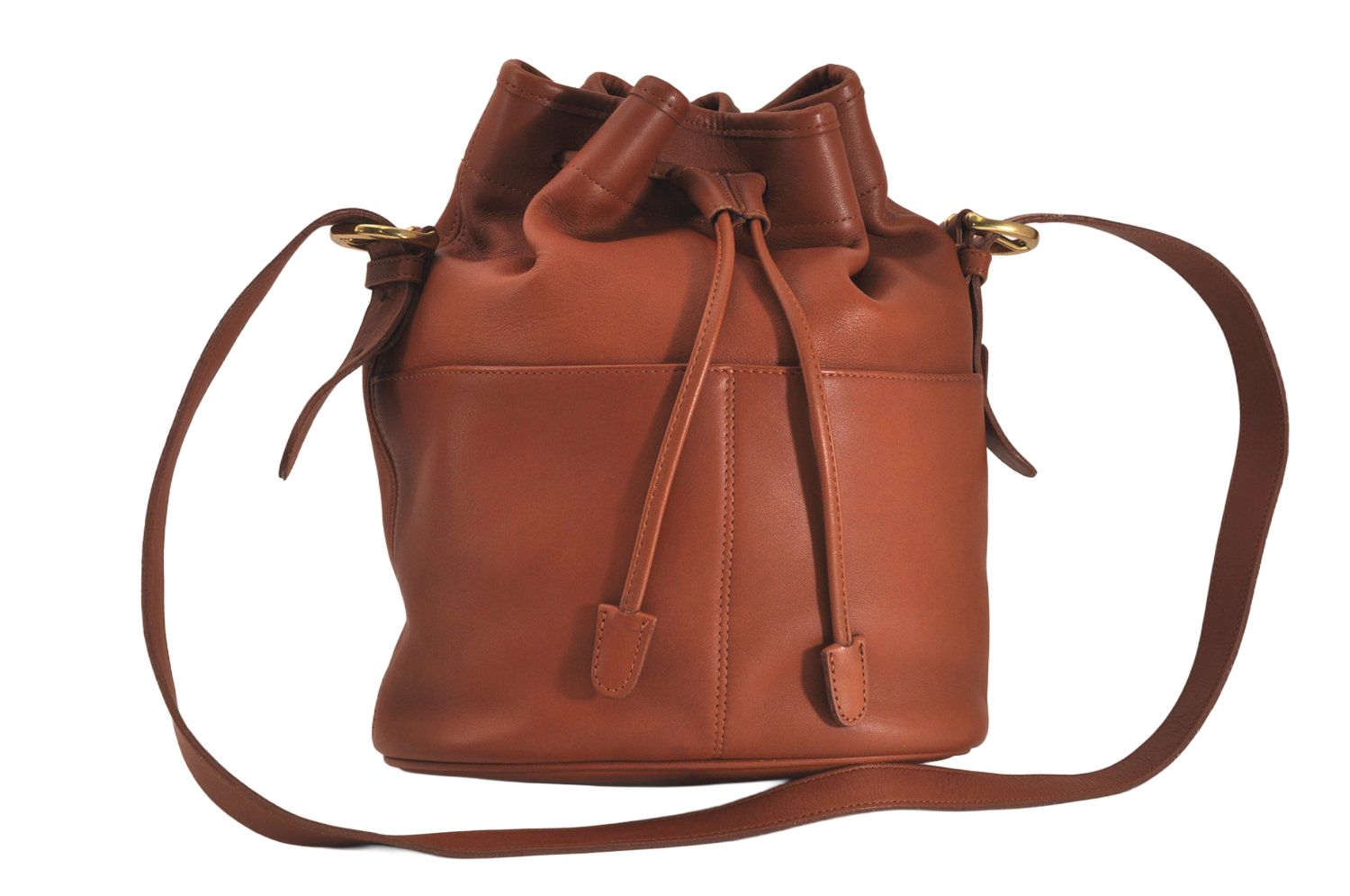 COACH オールドコーチ 巾着型 ショルダークロスボディーバッグ