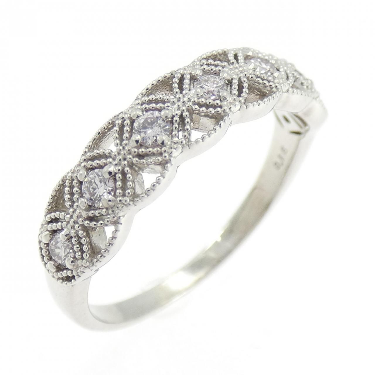 PT950 ピンクダイヤモンド リング 0.15CT