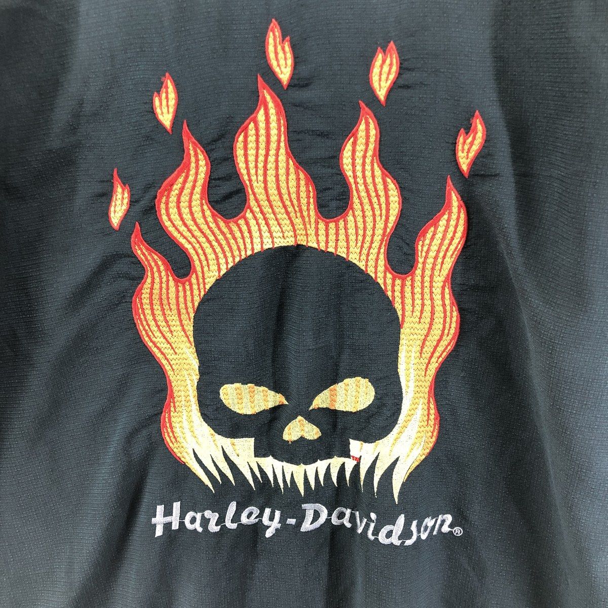 古着 ハーレーダビッドソン Harley-Davidson ドクロ柄 スカル柄