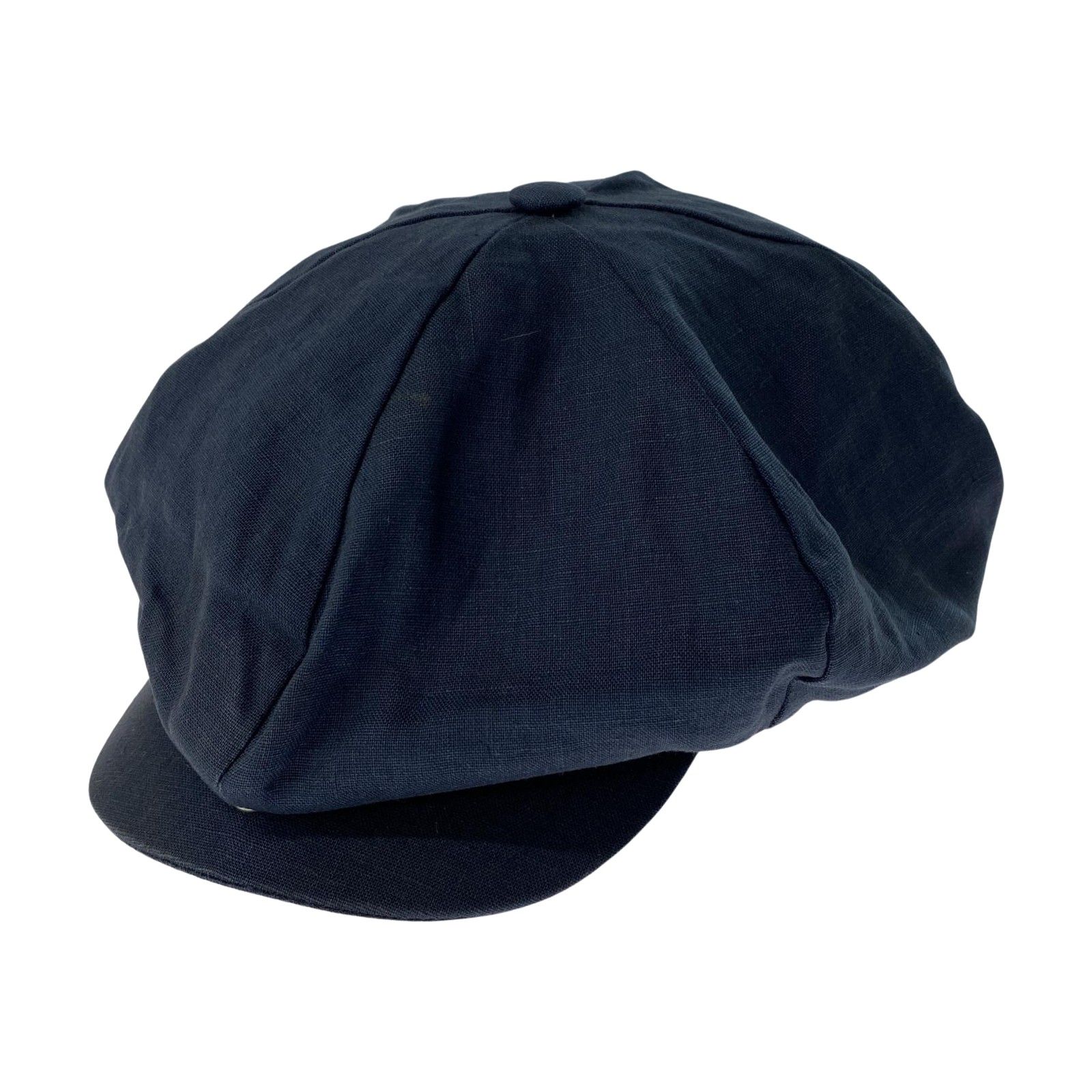 Hanna Hats ハンナハッツ リネンキャスケット sizeM/ネイビー メンズ