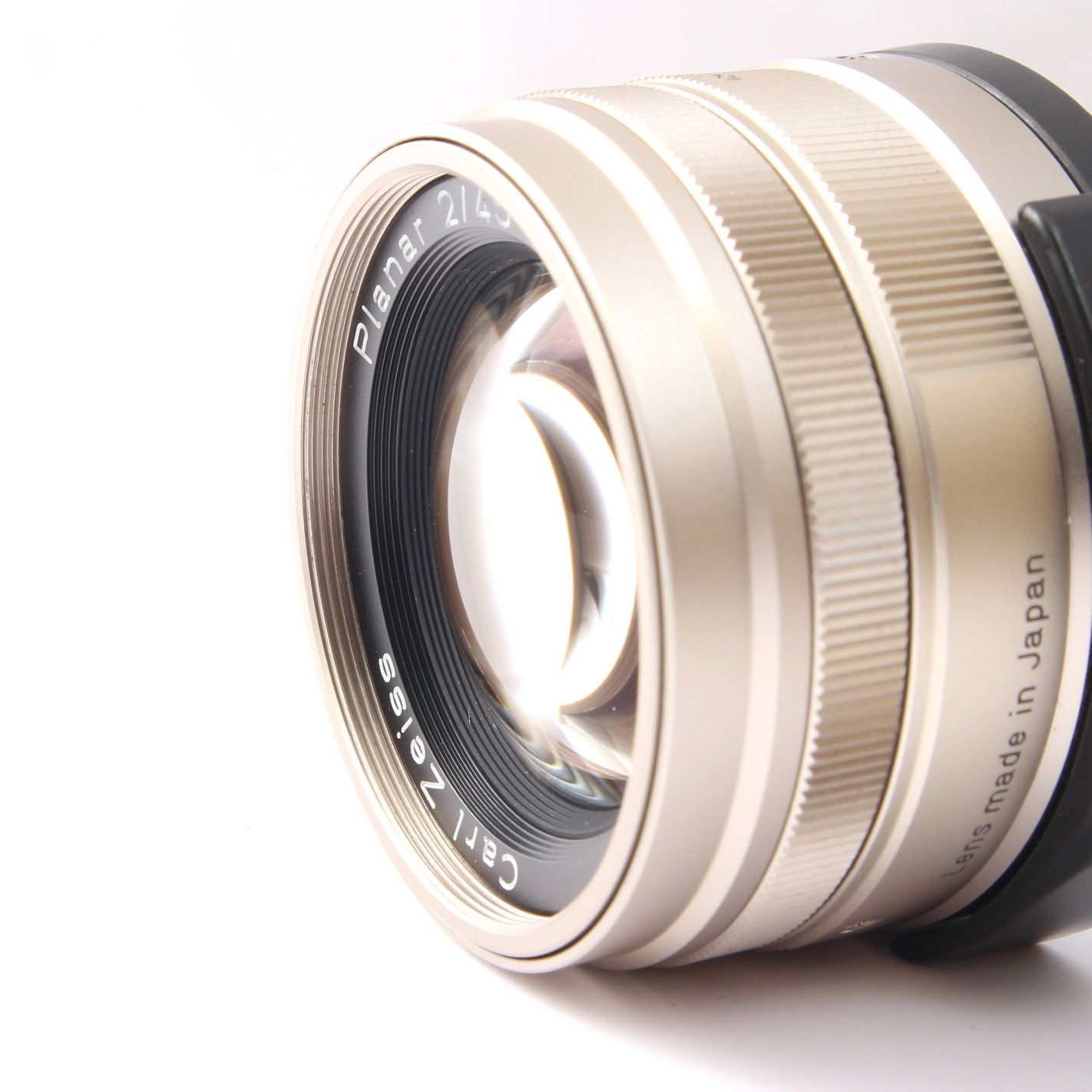 保証付 中古 CONTAX Carl Zeiss Planar 1.4/50 T＊ レンズ S2265145 