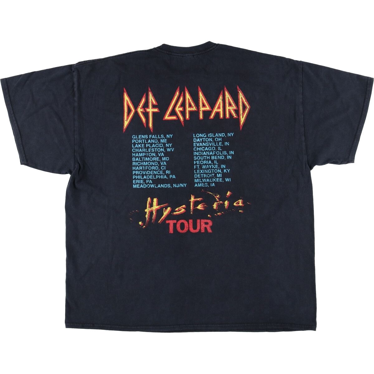 古着 DEF LEPPARD デフレパード バンドTシャツ バンT メンズL