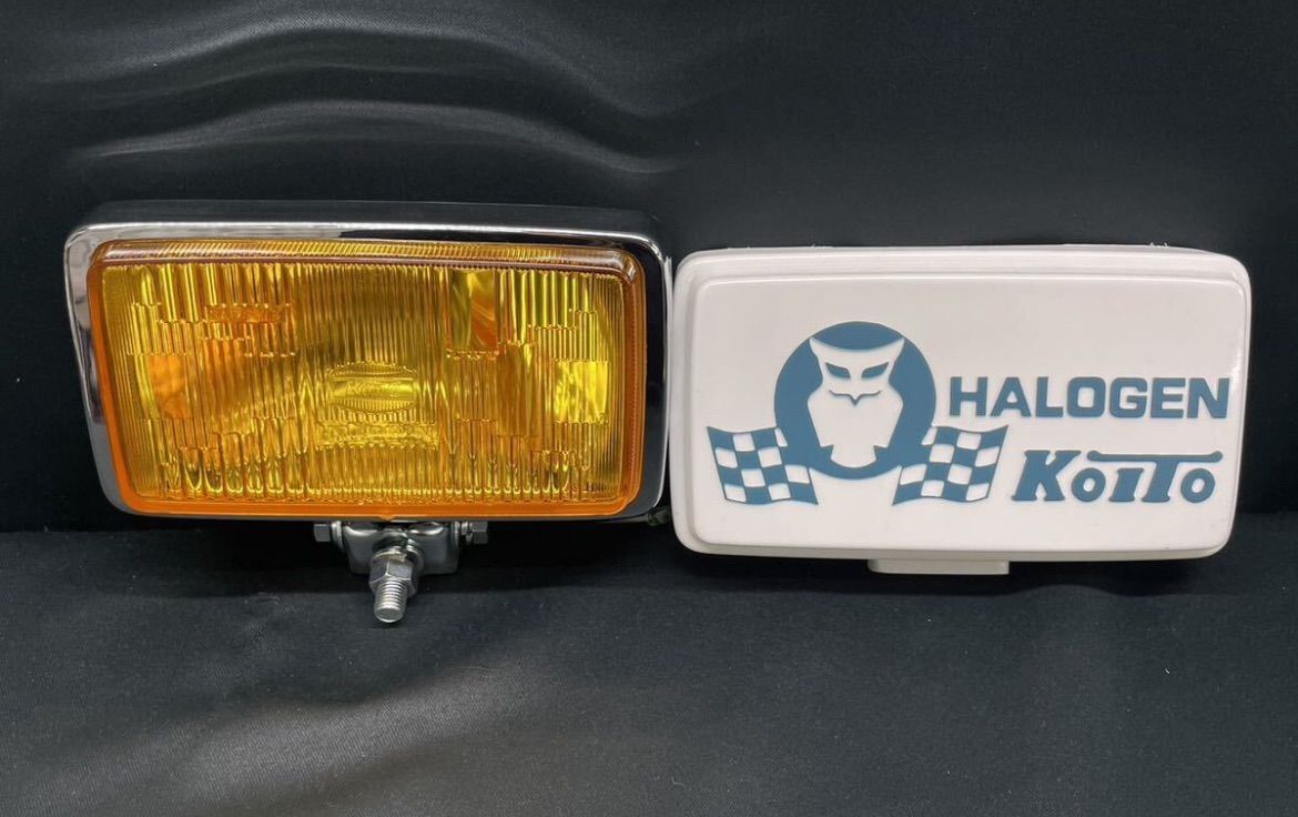 【激安通販 オンラインショップ】日用品 RHF-161YW 2個セット イエロー 黄 角型ハロゲンフォグランプ パーツ