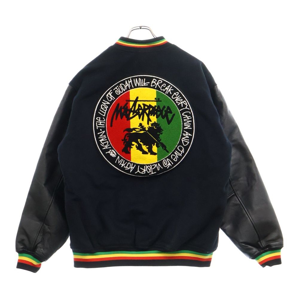 Old Stussy スタジアムジャケット 00s オールド ステューシー OLD STUSSY ロゴ スカル ワッペン