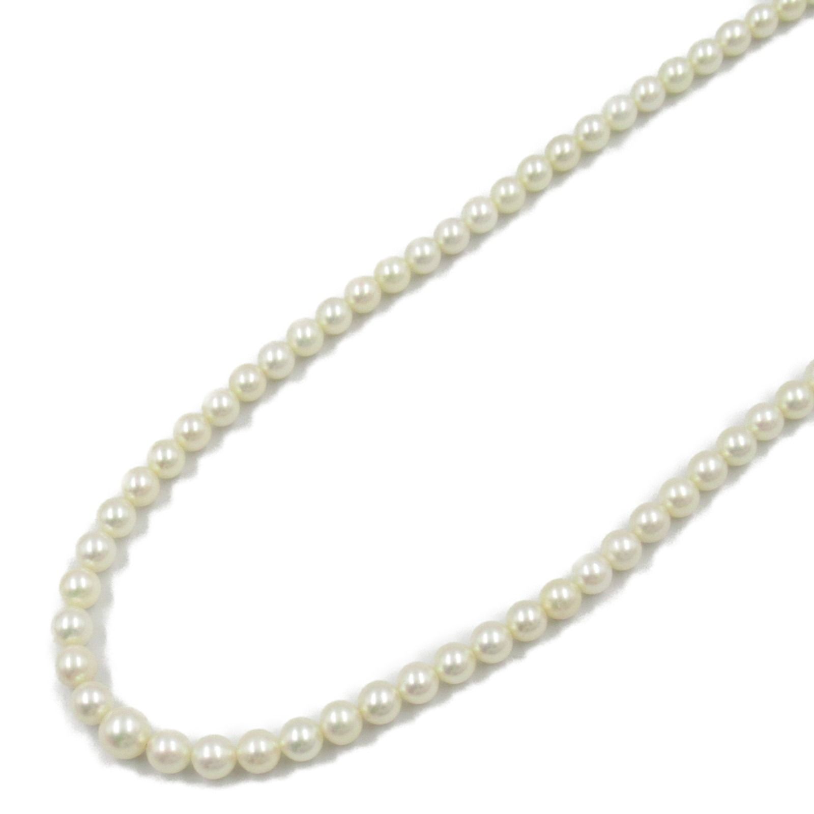 ジュエリー JEWELRY ネックレス アコヤパール ネックレス ｱｺﾔﾊﾟｰﾙ 27.8g 首回47㎝ シルバー925 ネックレス レディース Used A