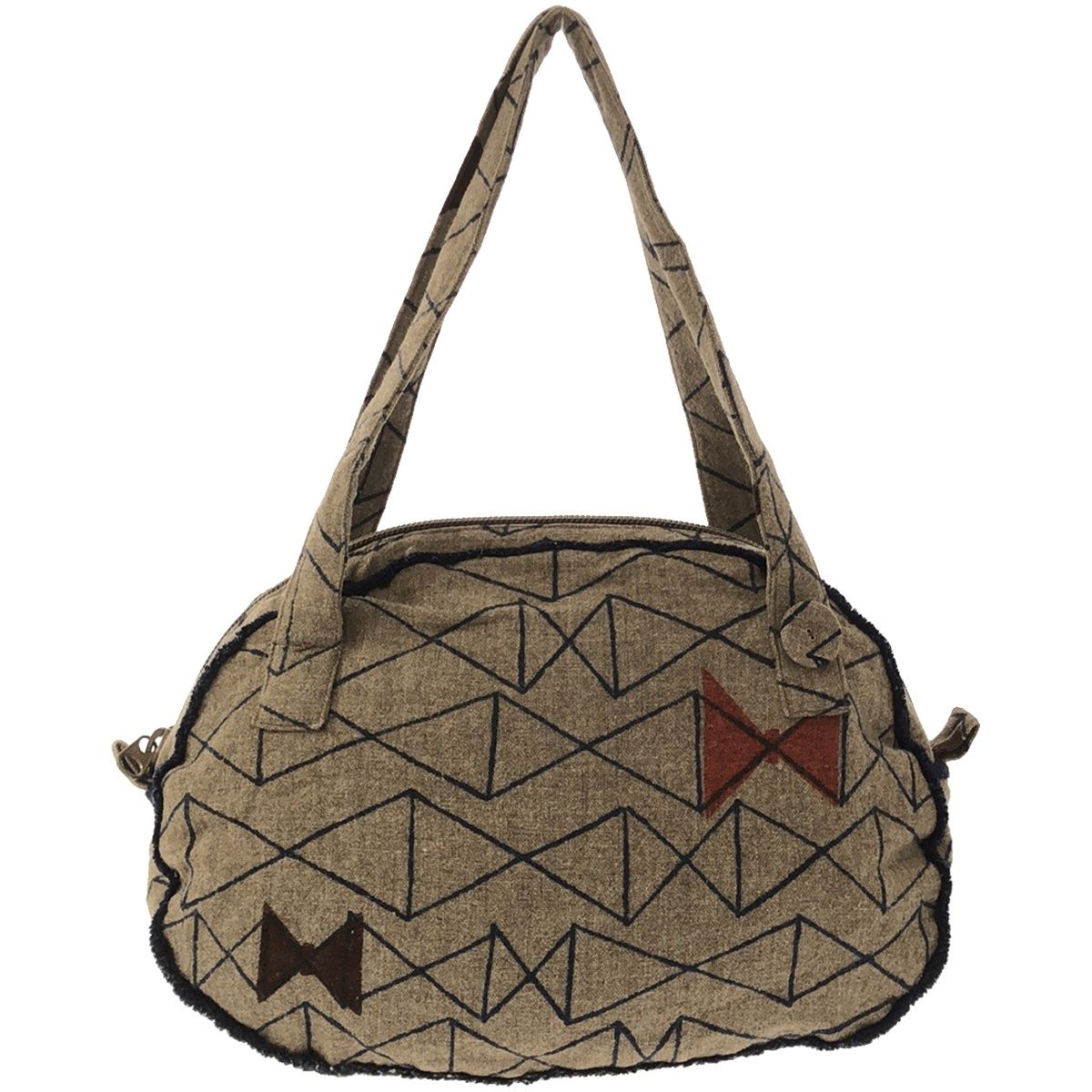 美品 mina perhonen ミナペルホネン mariposa エッグバッグ*鞄 mina 