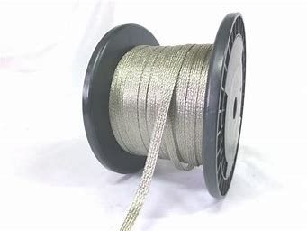 切り売り!平編銅線 TBC3.5sq(錫メッキ平編銅線)2m - メルカリ