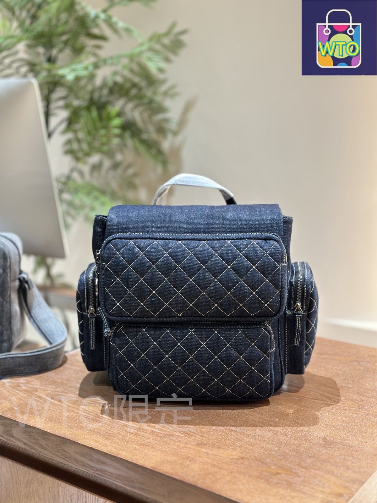 シャネル バックパック ブラック / ハンドバッグ・デニムも 今日特価】Chanel シャネル デニムバックパック ヴィンテージ