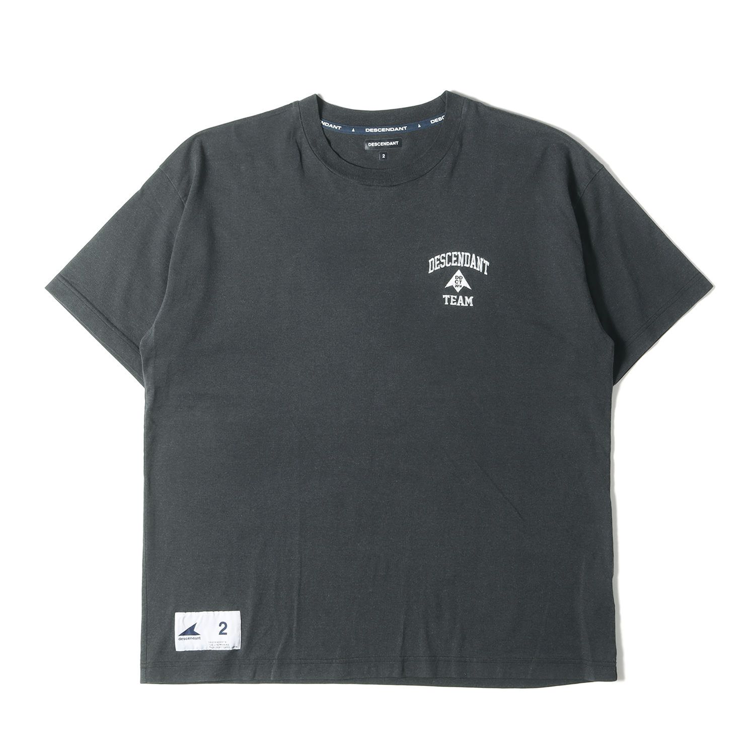 DESCENDANT 23SS TEAM SS T-SHIRT ディセンダント NAVY Sサイズ 1 