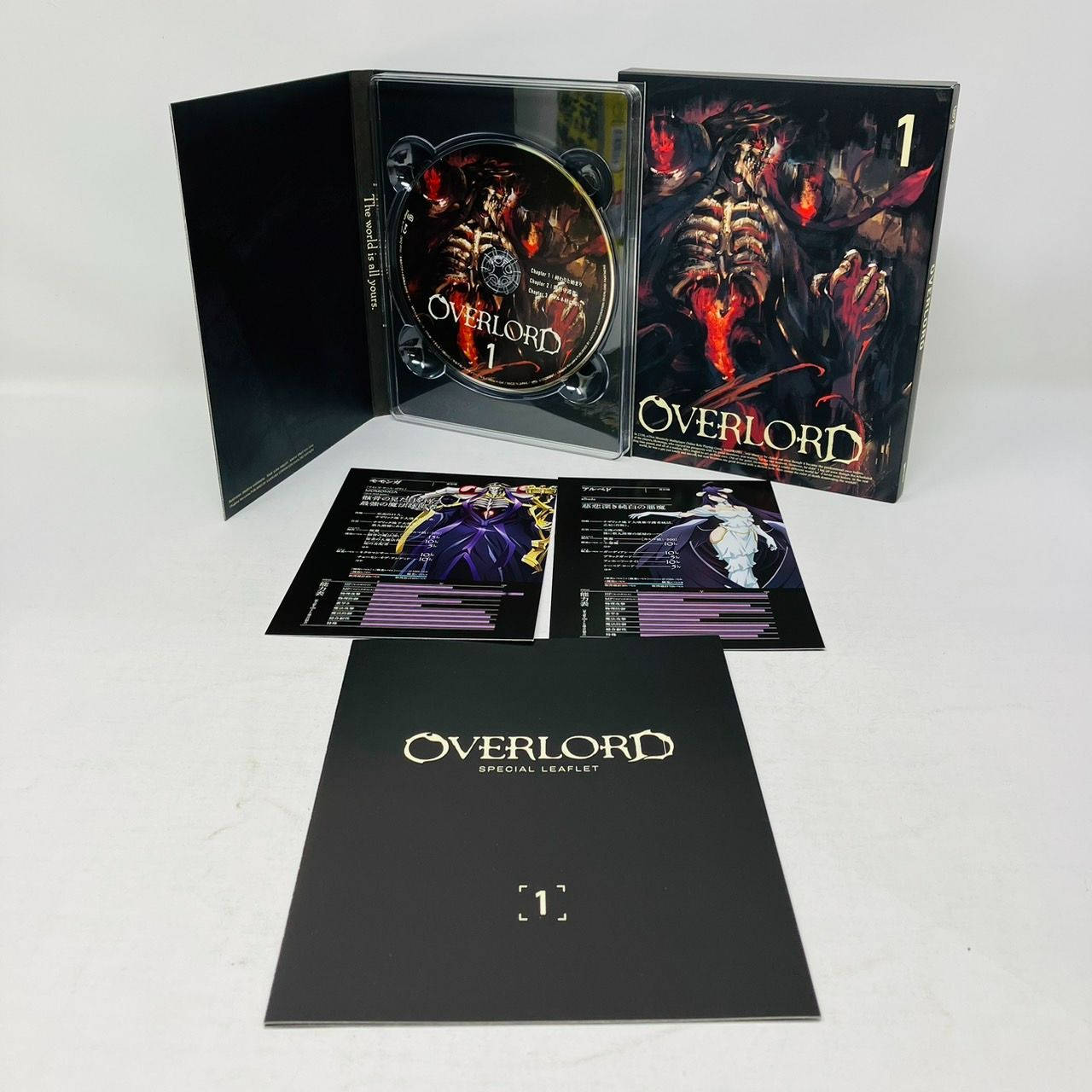 オーバーロード 1期 Blu-ray 1~5 巻 セット 収納 BOX 小説 付 / OVERLORD オバロ ブルーレイ 特典付 - メルカリ