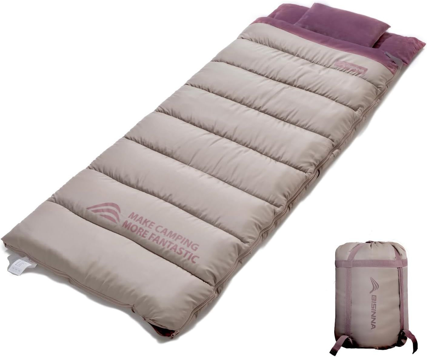 ２個 枕付き 寝袋 シュラフ キャンプ 冬用 高品質 210T 封筒 登山 防災 新品 枕付き 寝袋 シュラフ キャンプ 冬用 高品質 210T 封筒