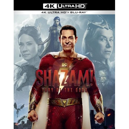 BD | ザッカリー リーヴァイ | シャザム!～神々の怒り～ 4K Ultra HD Blu-ray Blu-ray 初回仕様版