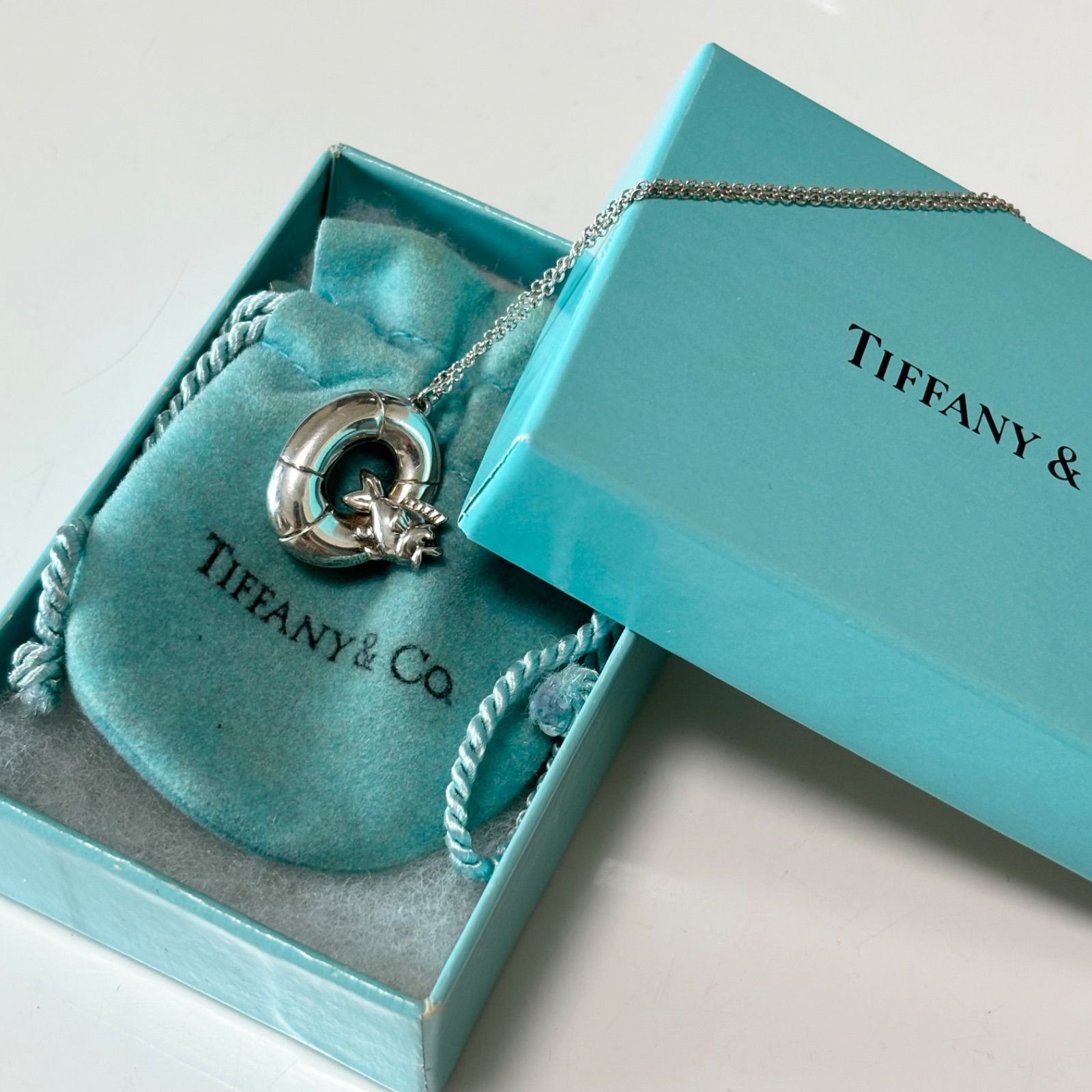 送料無料】Tiffany&Co./ティファニーアンドコー/ネックレス/フィッシュ 
