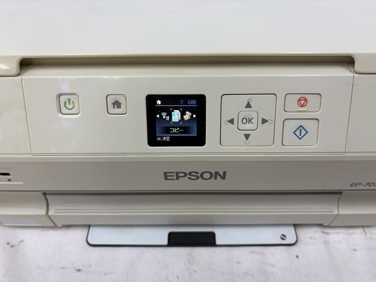 配送商品は通常配送無料。 EPSON エプソン プリンター インクジェット複合機 カラリオ EP-707A ‎ホワイト