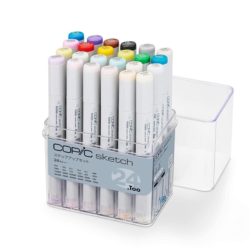 セット コピック COPIC Too スケッチ ステップアップセット 多色 イラストマーカー マーカー マーカーペン