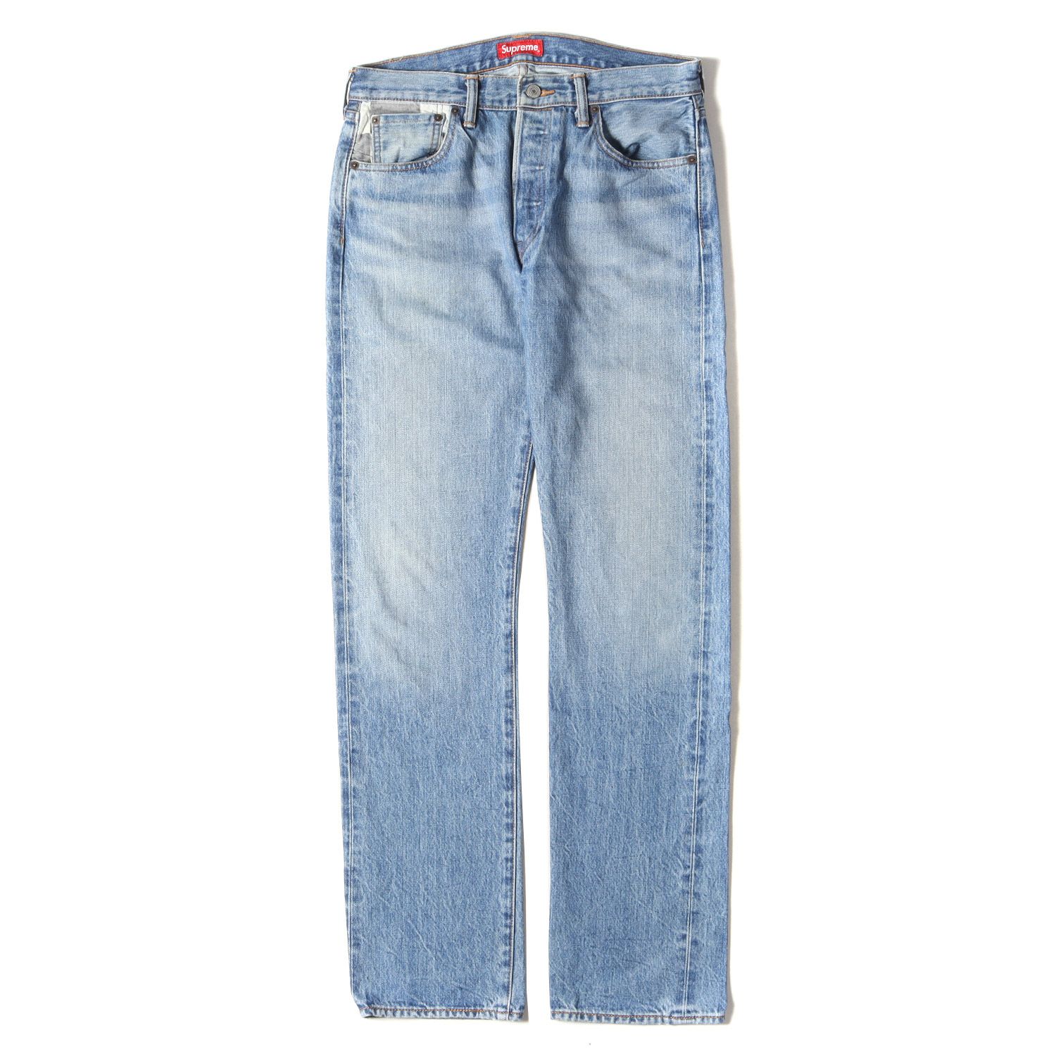 2014aw Supreme x Levi's 501デニム パンツ 36