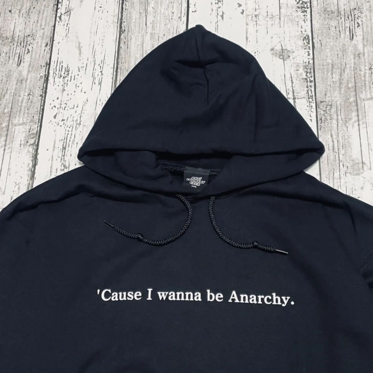 新品未使用 anti country club tokyo -anarchy hoodie- アナーキーフーディー パーカー beams golf  ビームスゴルフ clubhaus アンチカントリークラブ キムタク着 木村拓哉 - メルカリ