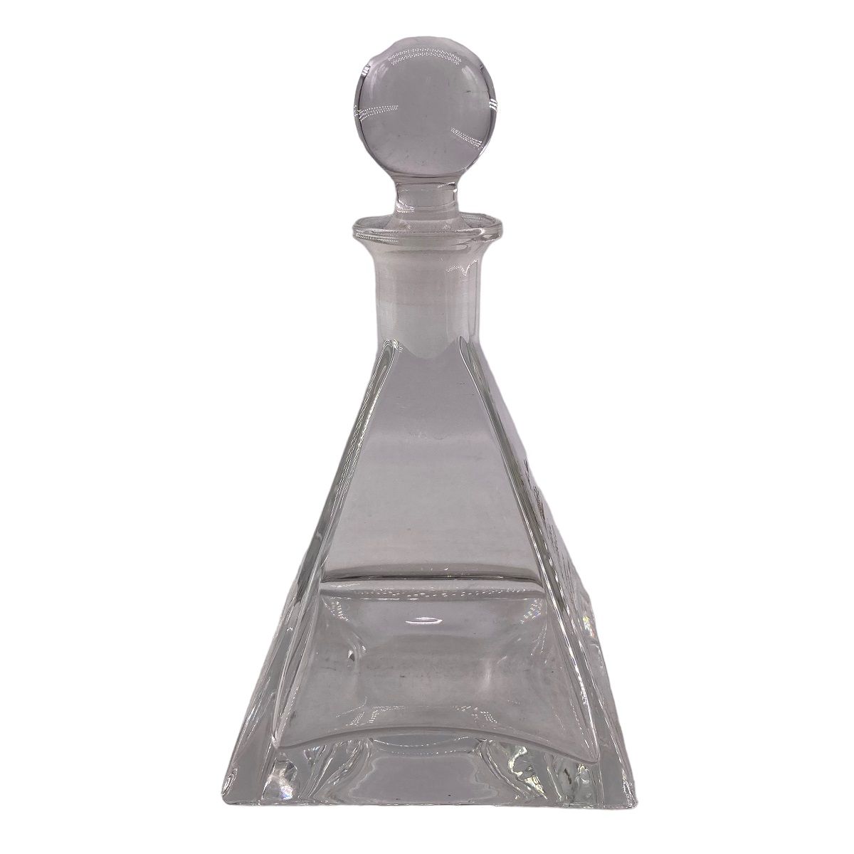 中古】 BACCARAT バカラ 置物 ポールジロー ピラミッド 空ボトル 替え  