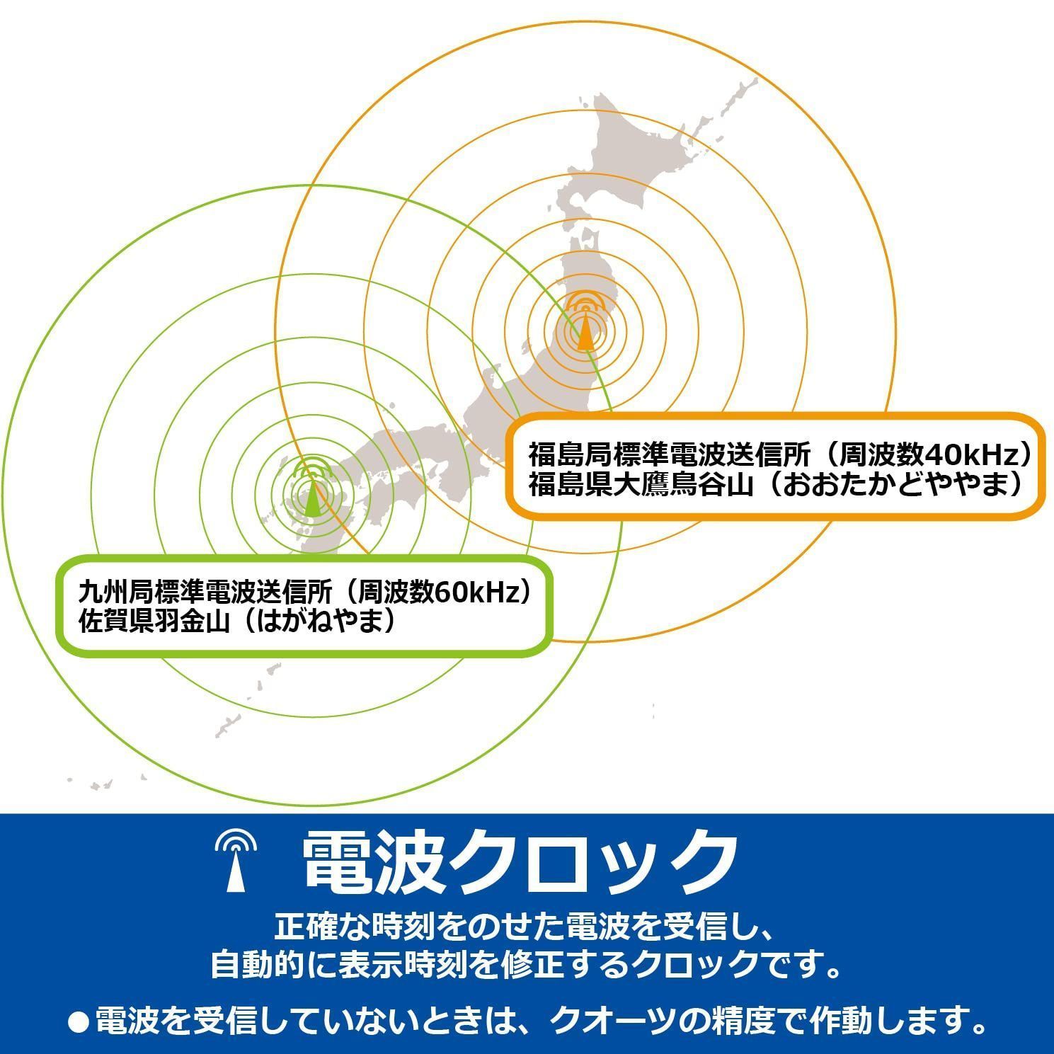 人気商品】セイコークロック 掛け時計 電波 アナログ 木枠 天然色木地