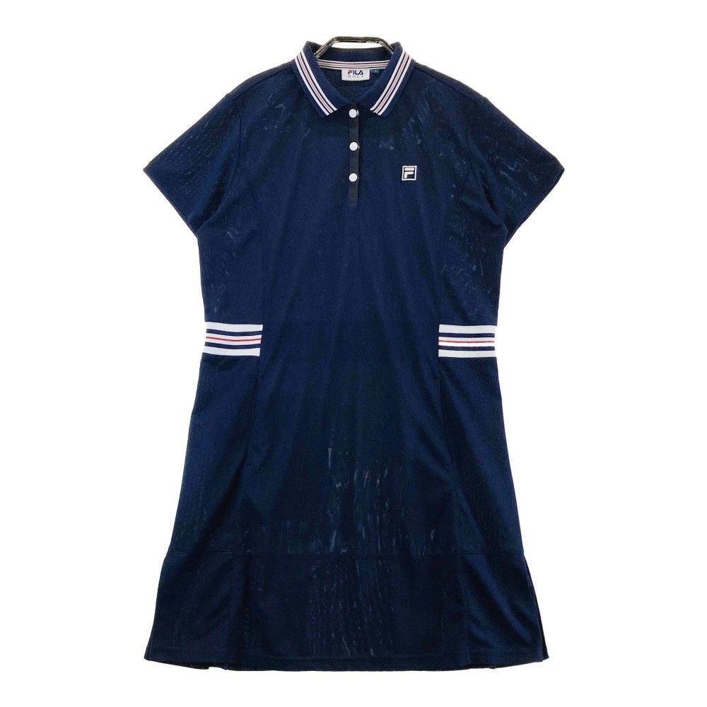 ✶大きいサイズ LL✶ フィラゴルフ 半袖 ポロ ワンピース サイズ：L FILA GOLF フィラゴルフ 半袖ポロ ワンピース