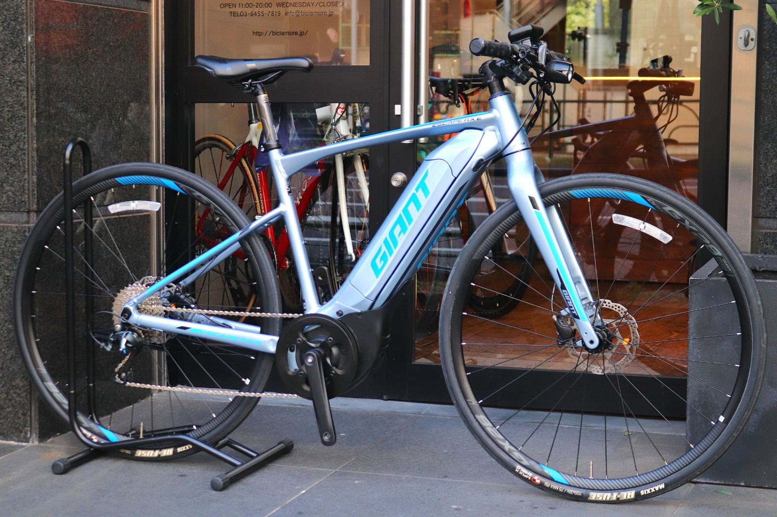 ジャイアント GIANT エスケープ ESCAPE RX-E 2019モデル Sサイズ ティアグラ 10S アルミ 電動アシスト クロスバイク Eバイク 東京南麻布店
