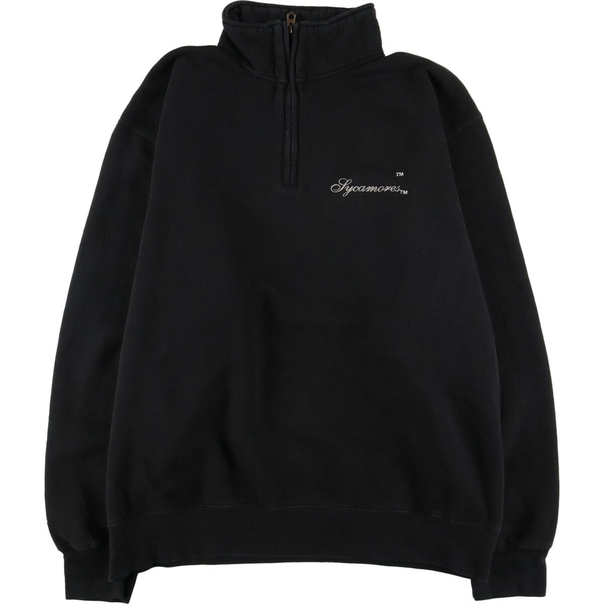 古着 ジャンスポーツ JANSPORT ハーフジップスウェットシャツ トレーナー メンズXL/eaa420397