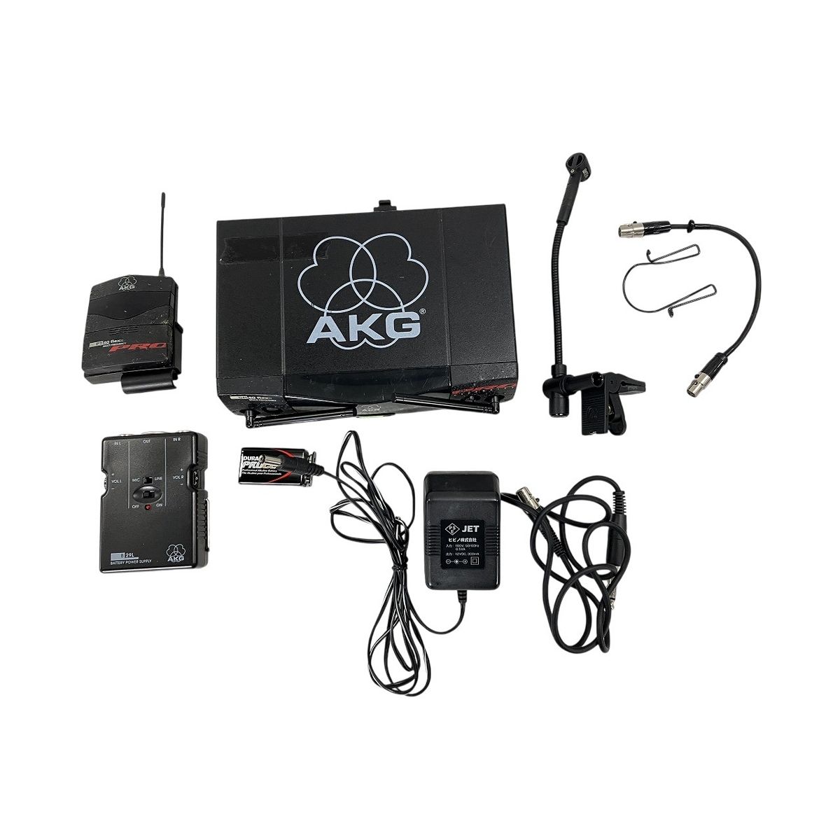 AKG C519ML WMS40 管楽器用 コンデンサーマイク 音響機材 ジャンク W10482215