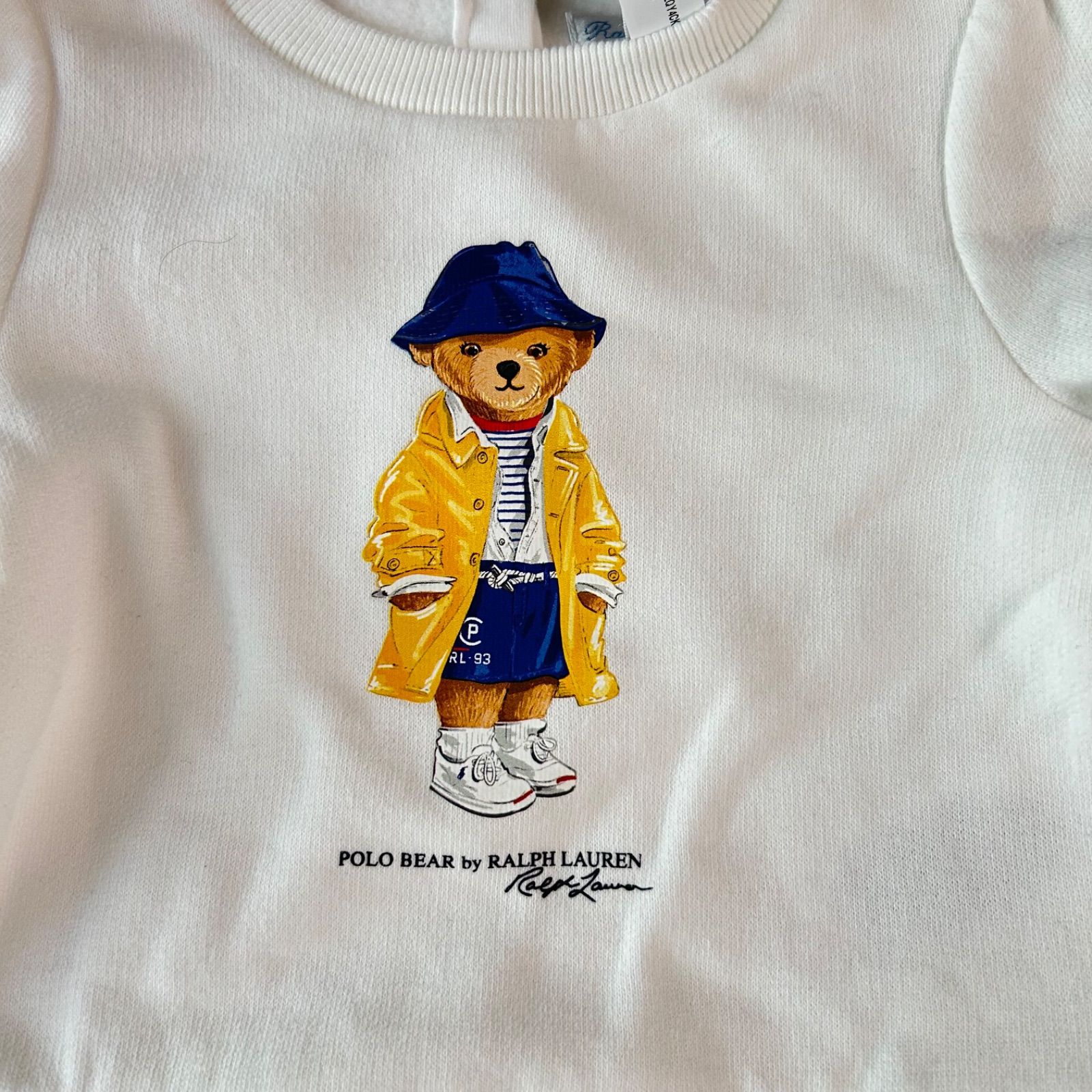  80 90 cm ベビー 女の子 ベア セットアップ Ｔシャツ カットソー トップス