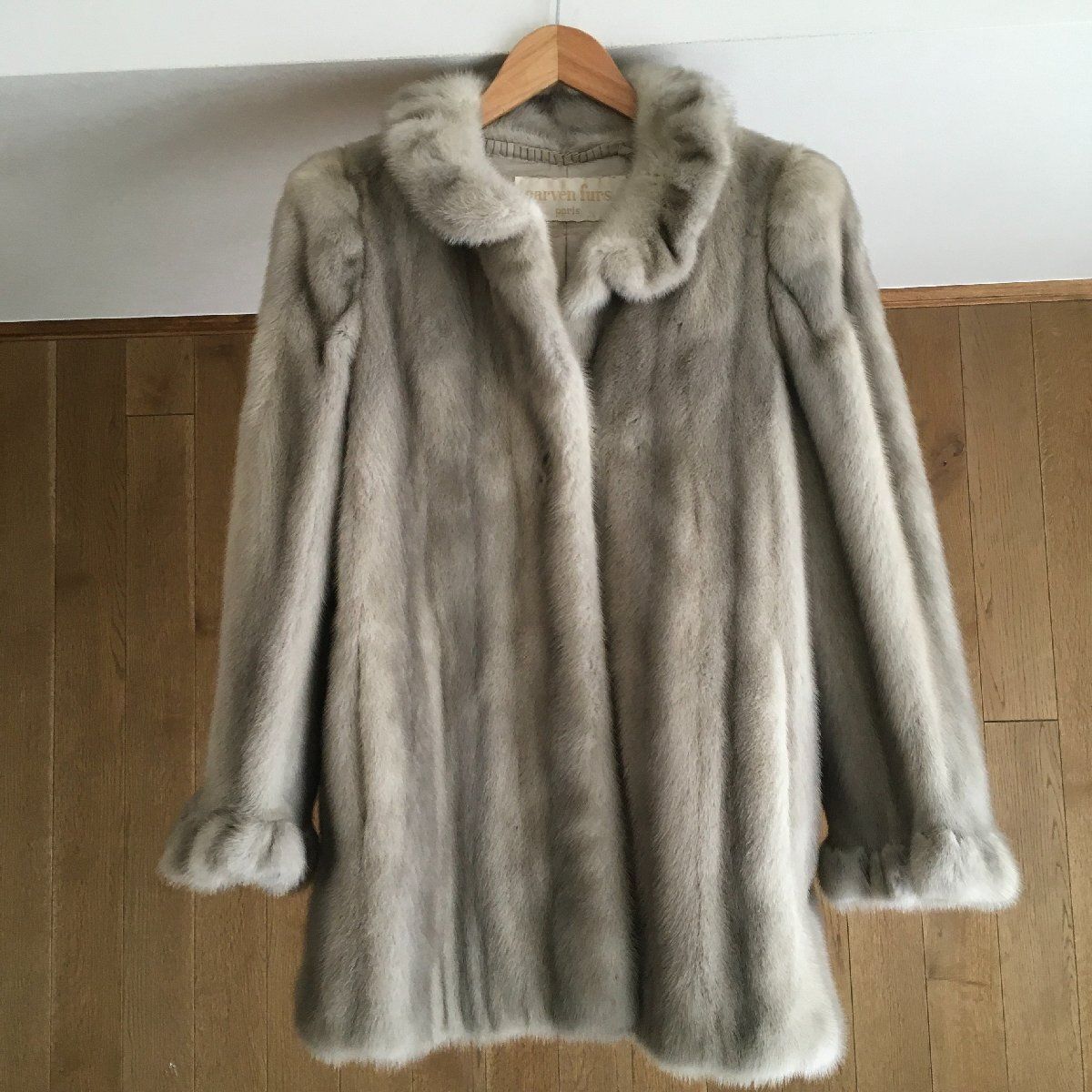 carven furs カルヴェン ファーズ サファイア MINK ミンク コート ミンクファー コートF