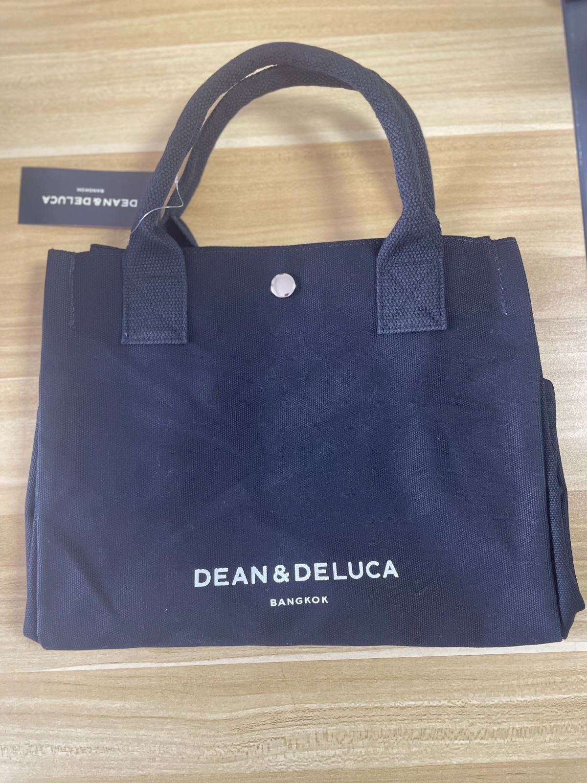 DEAN & DELUCA トートバッグ 　ショルダーバッグ　2way レディース キャンバス 帆布  ミニトート 仕切り