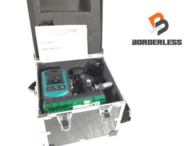 LTC(テクノ)LTK-FGX3C 3Dグリーンレーザー 墨出し器 レーザー墨出し器