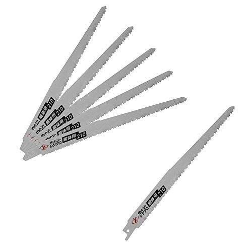 刃渡り:210mm_替刃:6枚_単品 Z ゼット販売 レシプロソー 解体用210 6枚入り 替刃 210mm 20121 ゼットソー セーバーソー 鋸 ノコギリ のこぎり