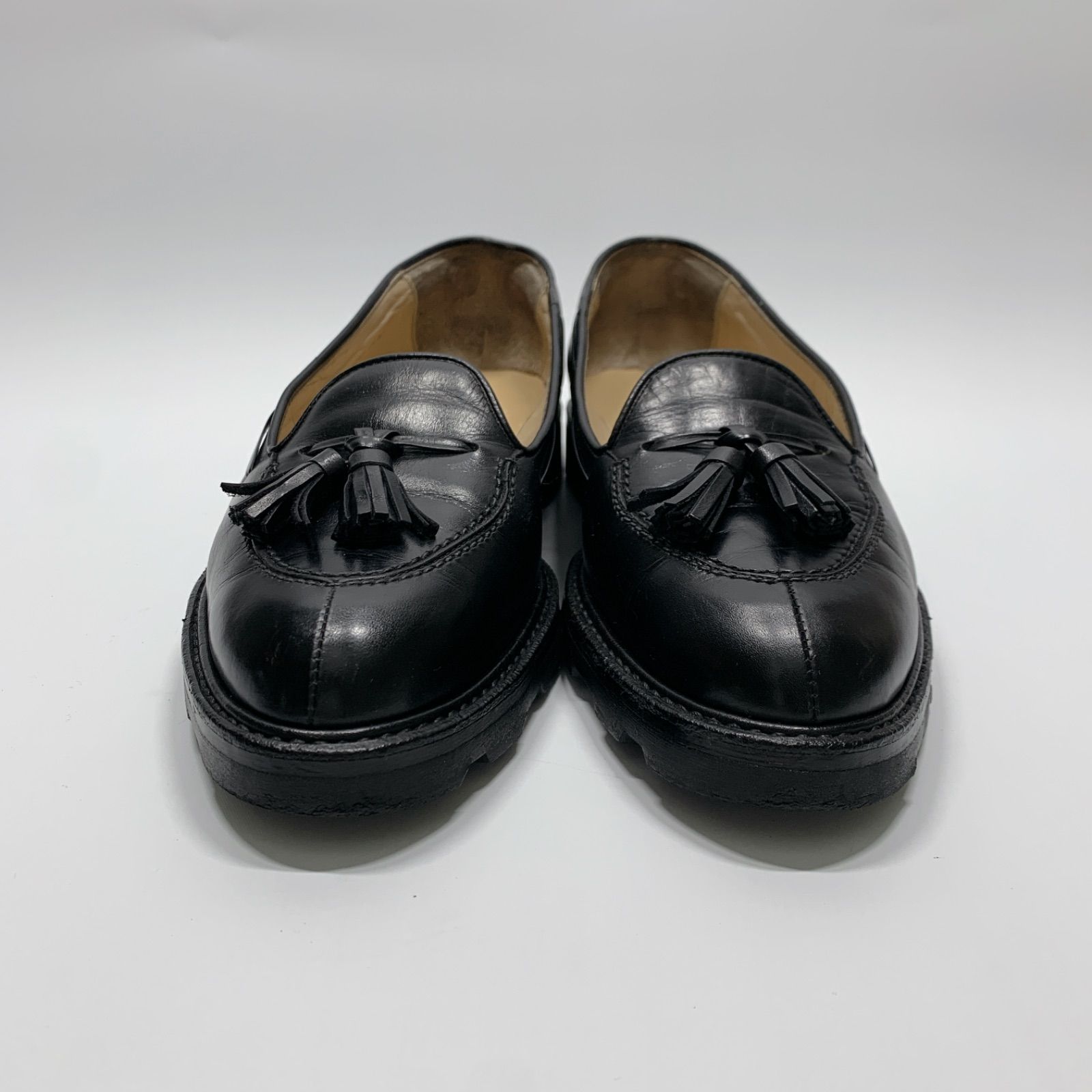 REGAL リーガル タッセルローファー ブラック 23 革靴 黒 レザー