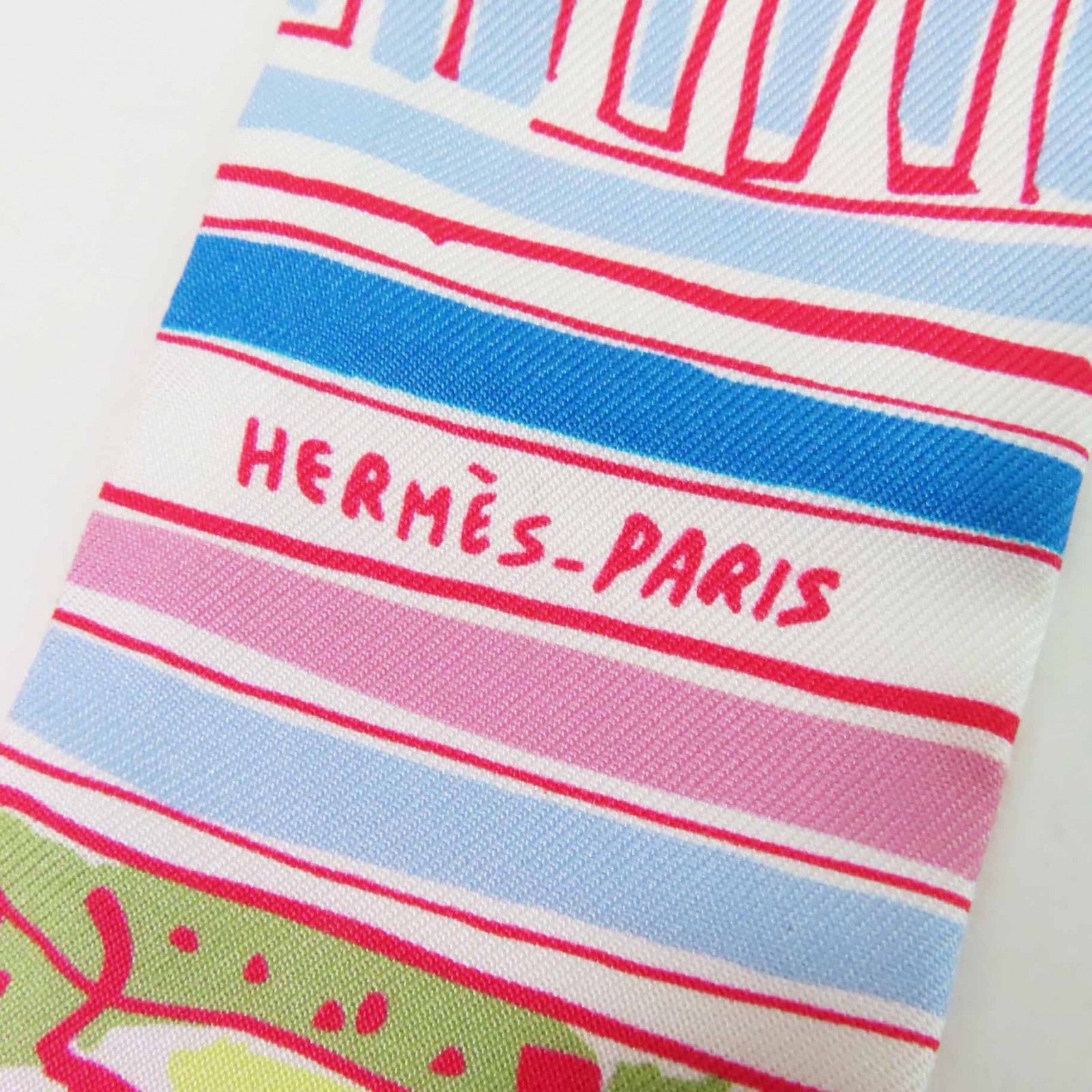 エルメス ツイリー 2023 Rayures d'Ete レイユールデテ エルメス HERMES ツイリー RAYURES D'ETE レイユールデテ
