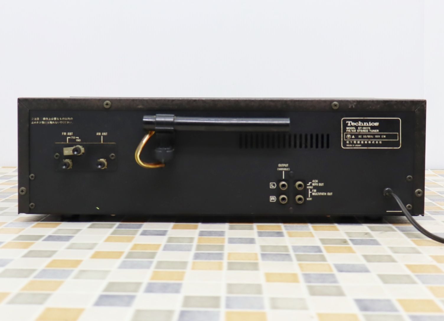 △激レア・ビンテージ ｜FM/AM ステレオチューナー｜Technics 75T