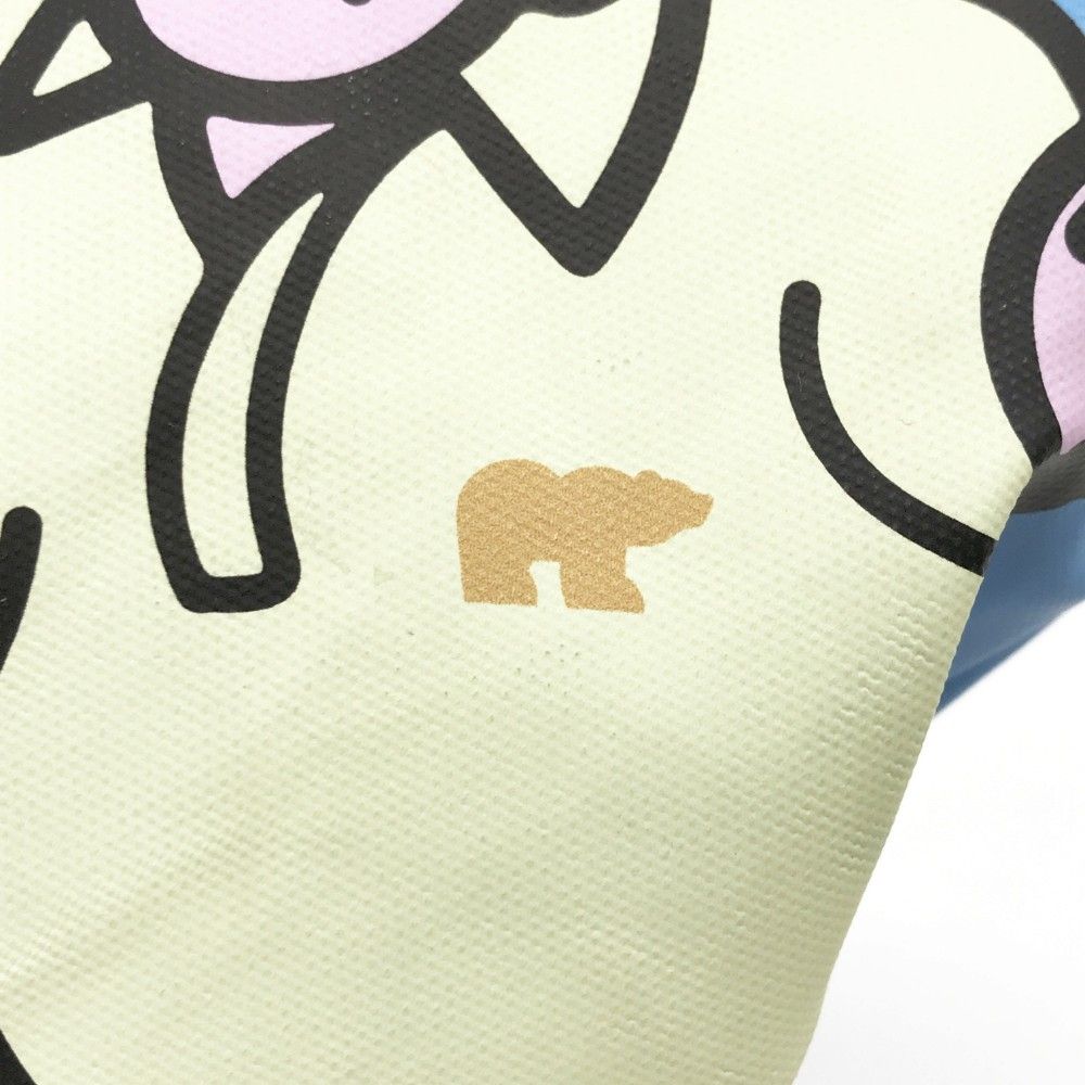 HYPEGOLF ハイプゴルフ face oka×GB GOLF ヘッドカバー ブルー系