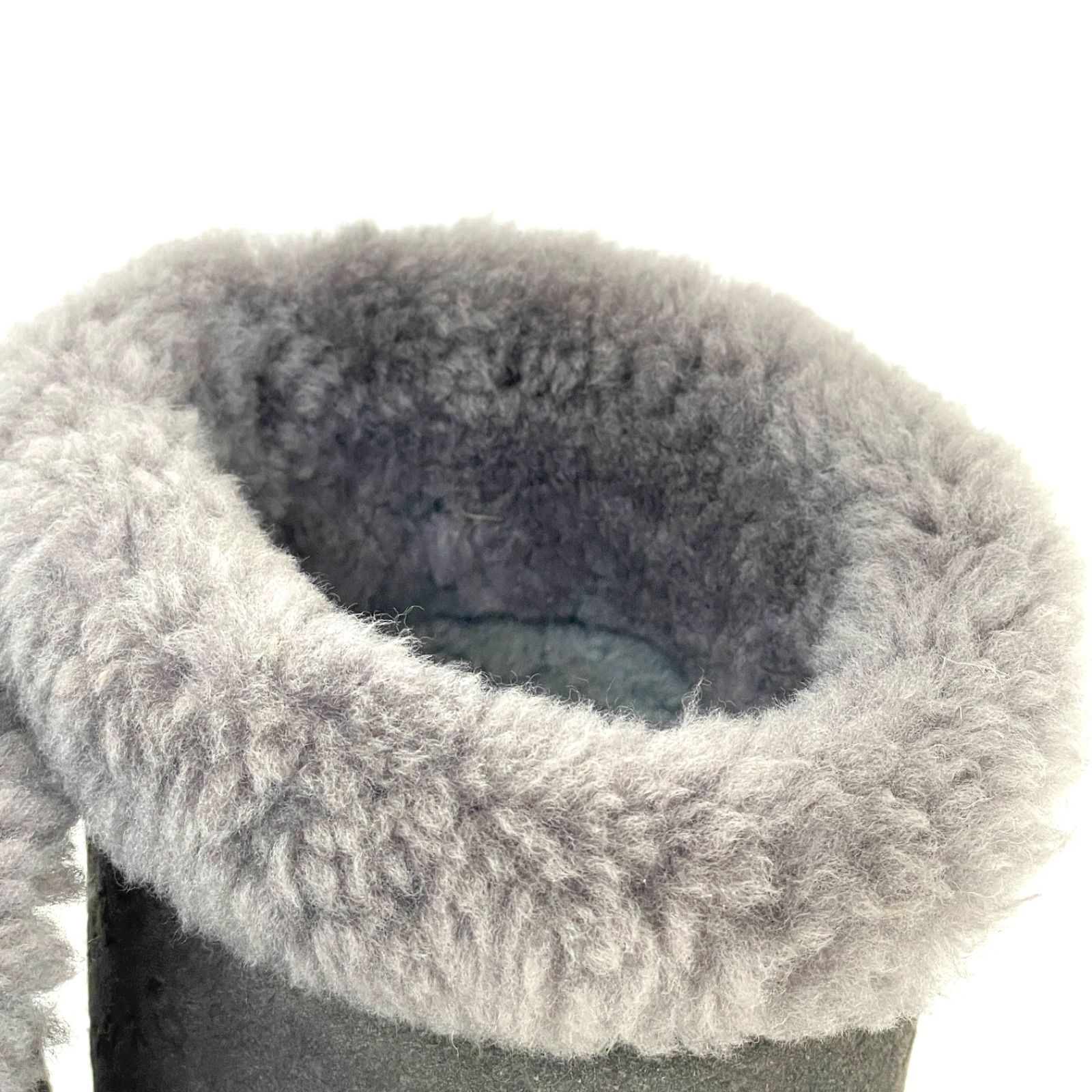 フラット ムートンブーツ