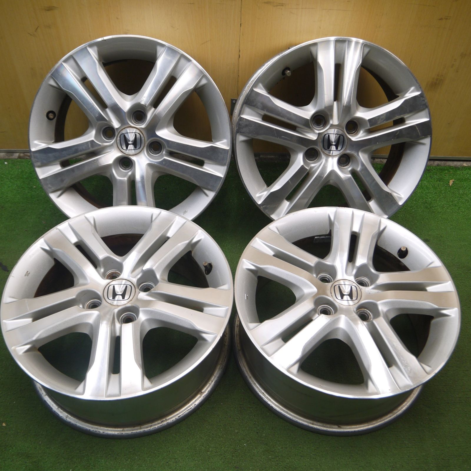 *送料無料* 4本価格ホンダ エアウェイブ 純正 ホイール 15インチ 15×6J PCD100/4H4052102Hホ