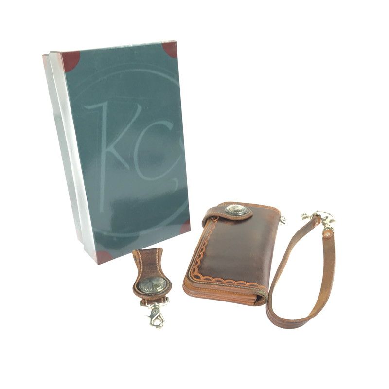 KC S LEATHER CRAFT ケイシイズ レザー クラフト ライダースウォレット 長財布 191-250721-na-18-tag