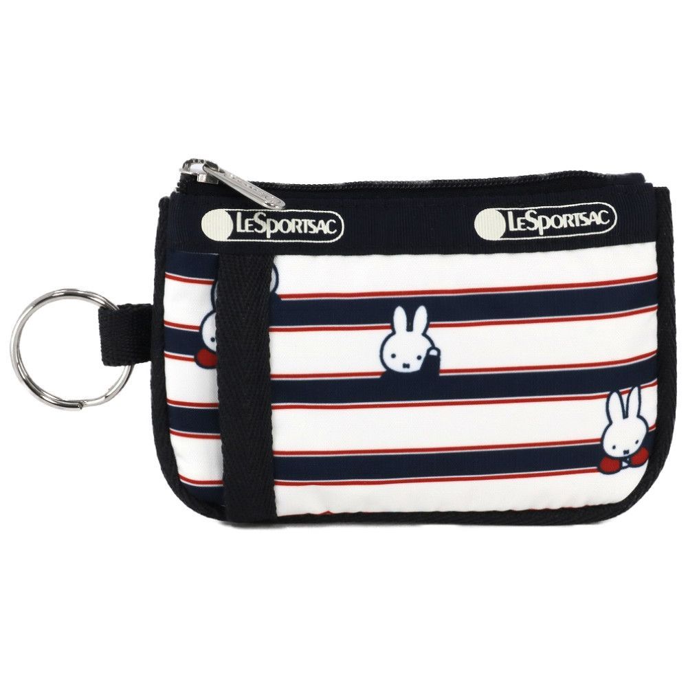 LeSportsac レスポートサック IDカードケース 4009 L261 ID CARD CASE MIFFY ALLOVER STRIPES
