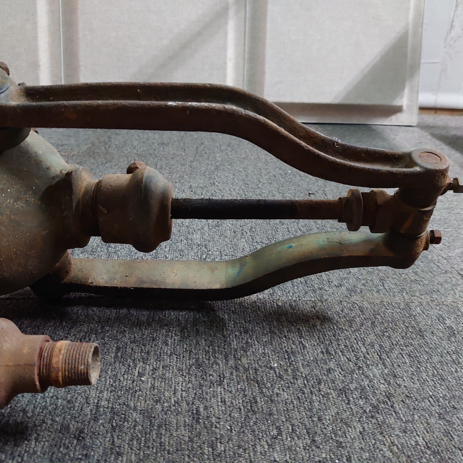 津田式 ケーポー号 井戸 ポンプ 手押し ポンプ 昭和 給水 古民具 昔