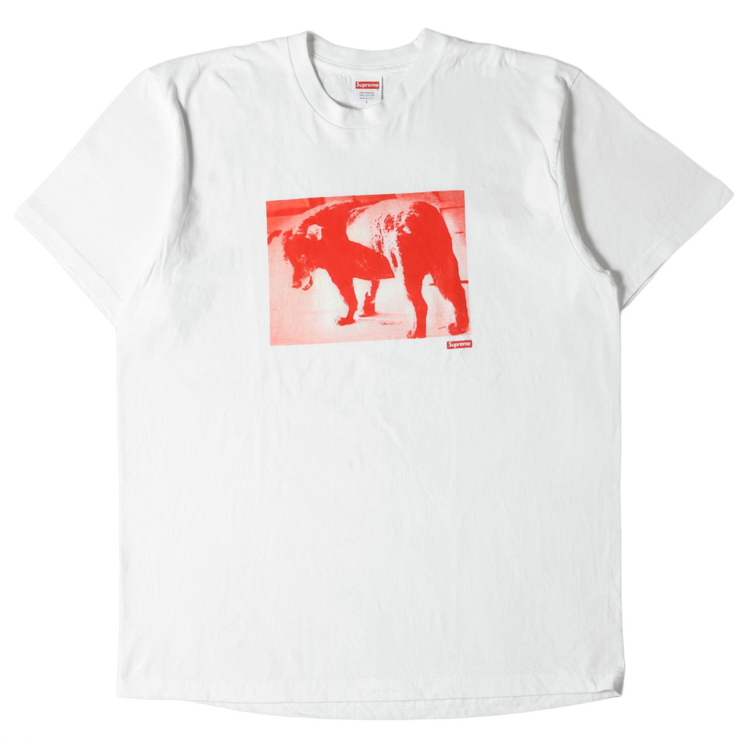 美品 Supreme シュプリーム Tシャツ サイズ:L 22SS 森山大道 三沢の犬