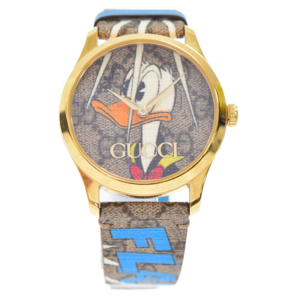 GUCCI (グッチ) 21SS×Disney ディズニー ドナルド Gタイムレス