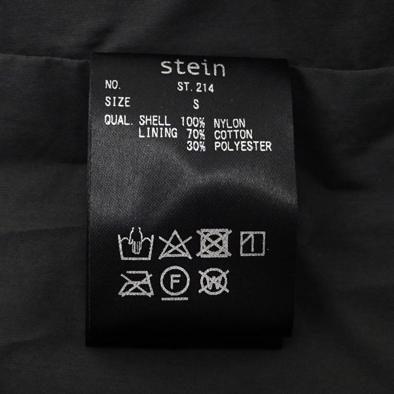 【三重店】stein｜シュタイン 21SS オーバーサイズウィンドコート チャコール ST.214 サイズ:S【096-A209】