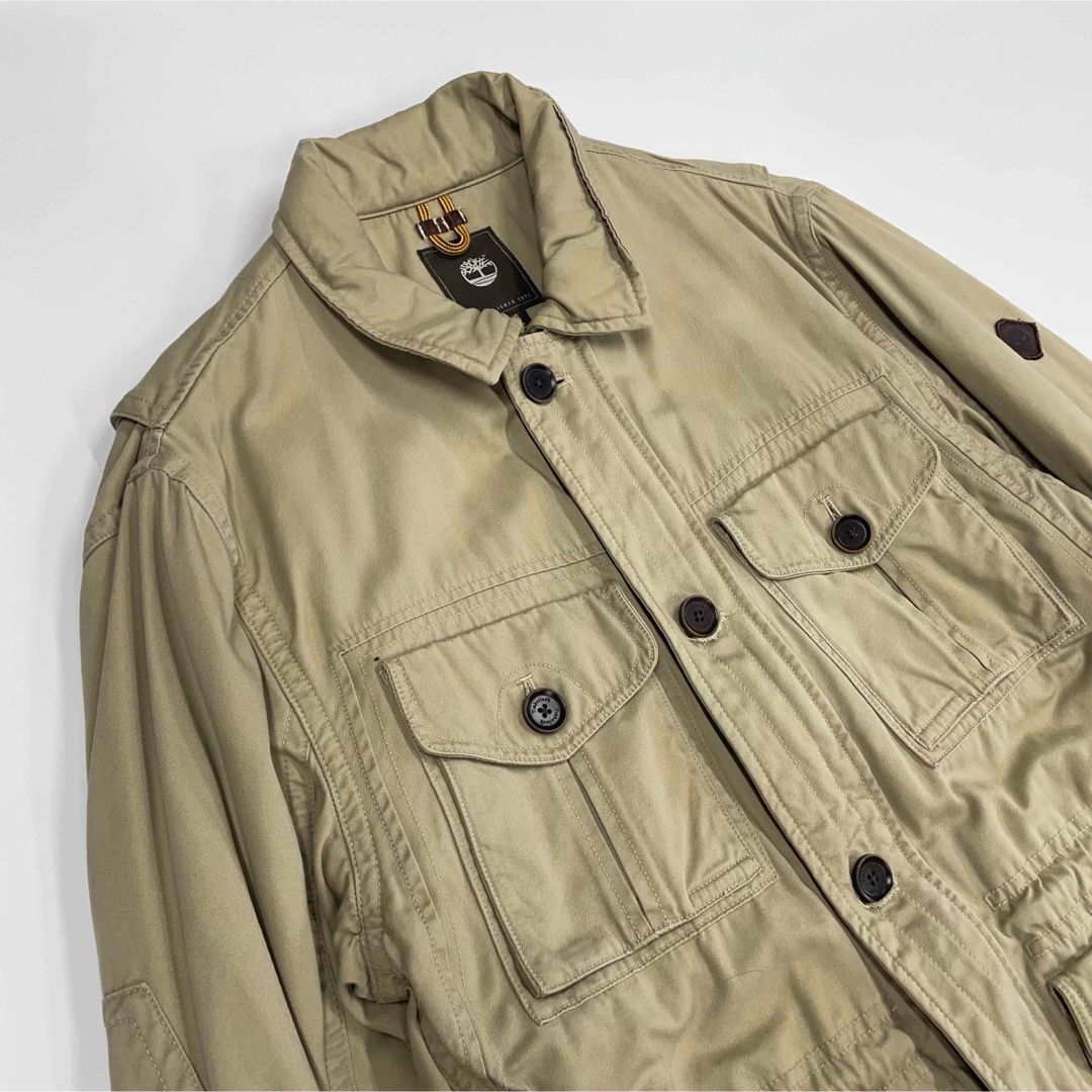 Timberlandフィールドジャケット ベージュ Lサイズ