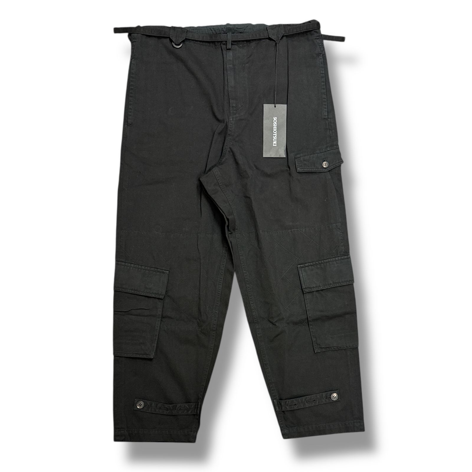 参考上代61600円 未使用品 SOSHIOTSUKI 24AW COMMENDER TROUSERS