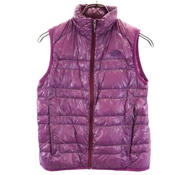 ザノースフェイス NDW18170 ダウンベスト S パープル THE NORTH FACE 