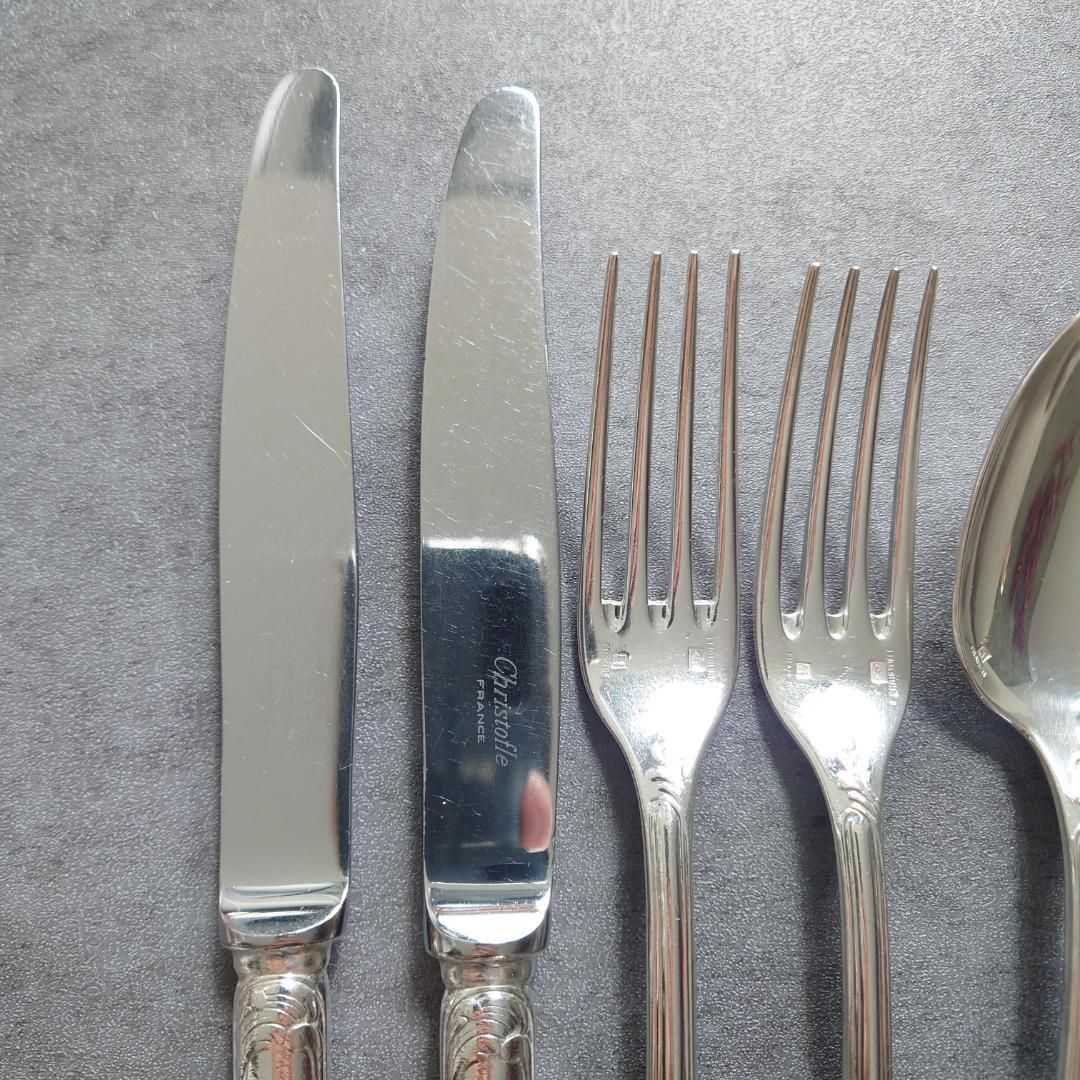 クリストフル マルリー ナイフ フォーク スプーン 6点