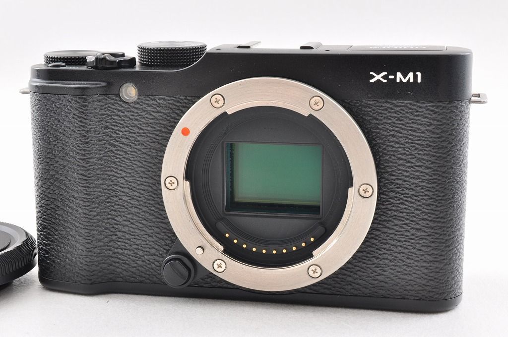 Fujifilm 富士フイルム X-M1 1600万画素 APS-C ミラーレスデジタルカメラ ボディ ブラック Wi-Fi内蔵