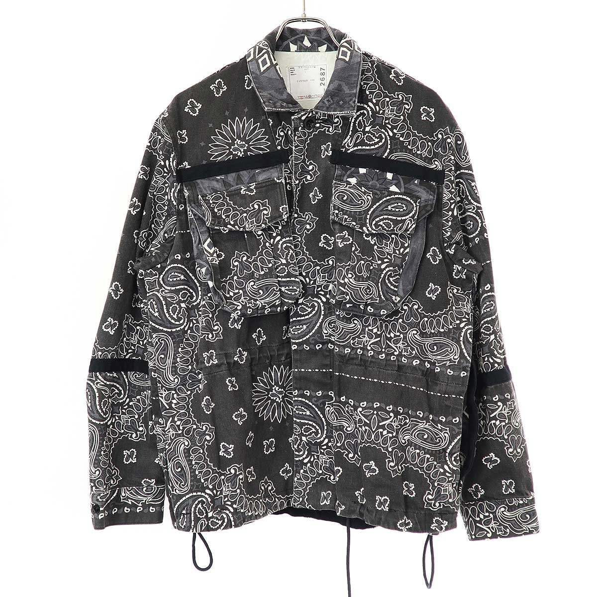 22SS Bandana Print Blouson（バンダナ ブルゾン） sacai サカイ 22SS Bandana Print Blouson バンダナプリントブルゾン